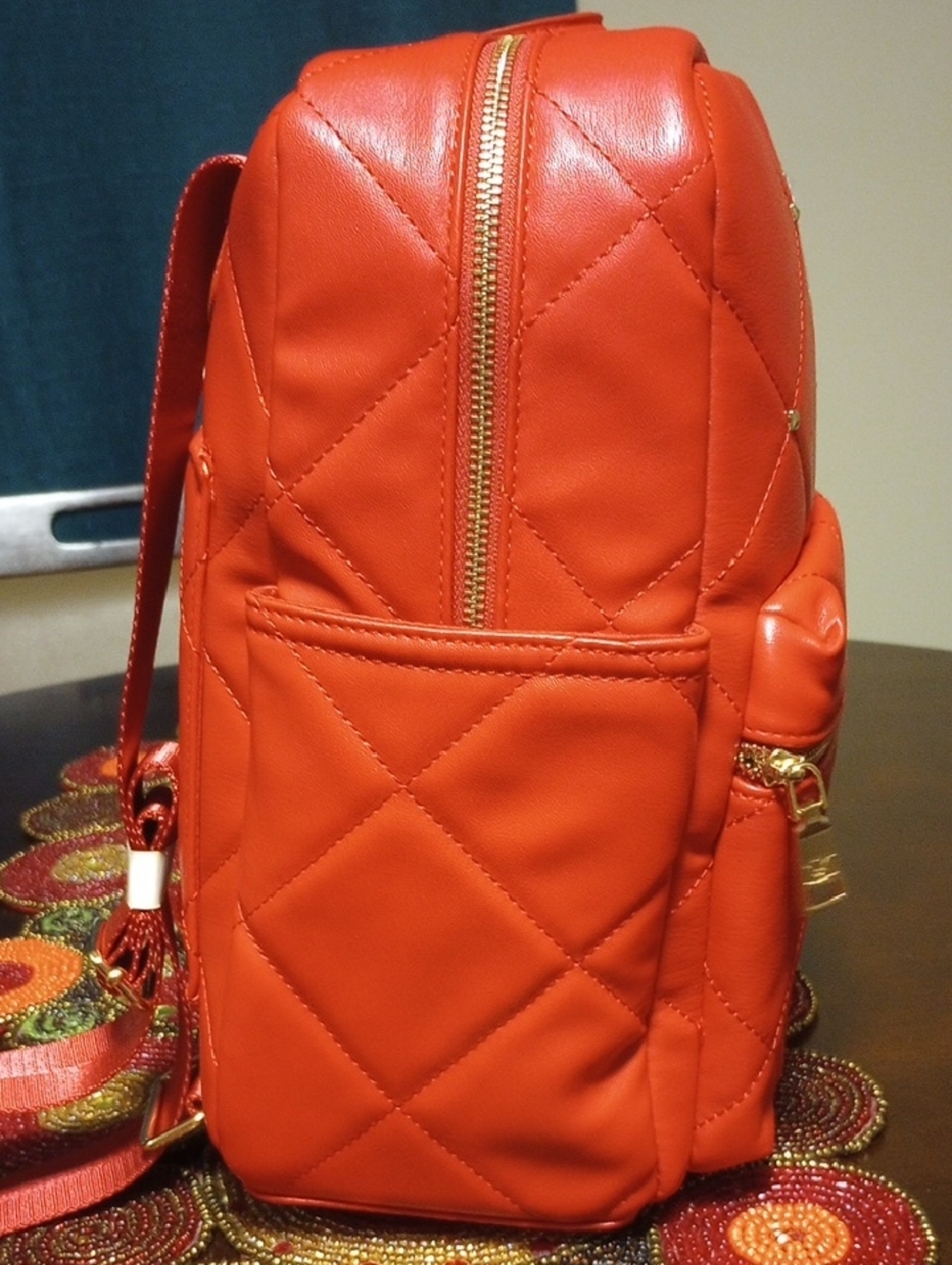 Quilted Laptop Backpack - Picture 6 of 15